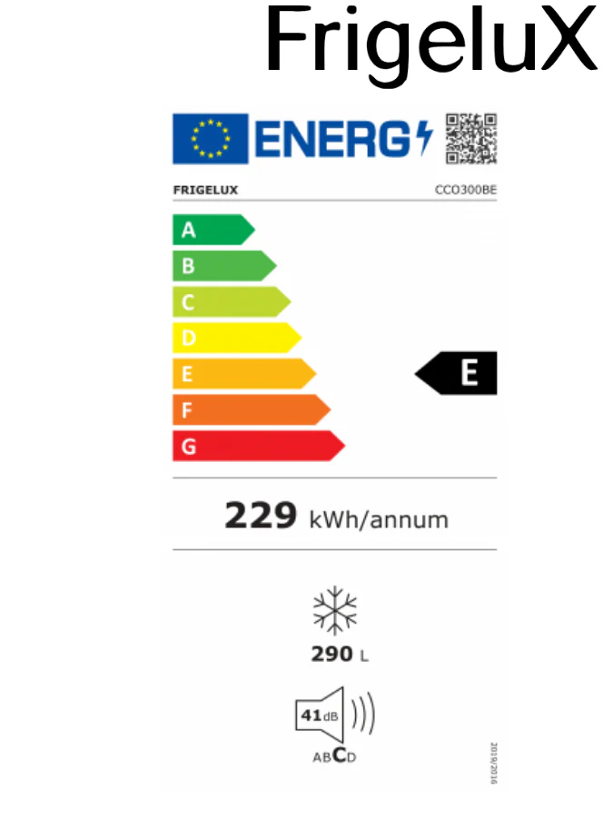 Frigelux CCO300BE