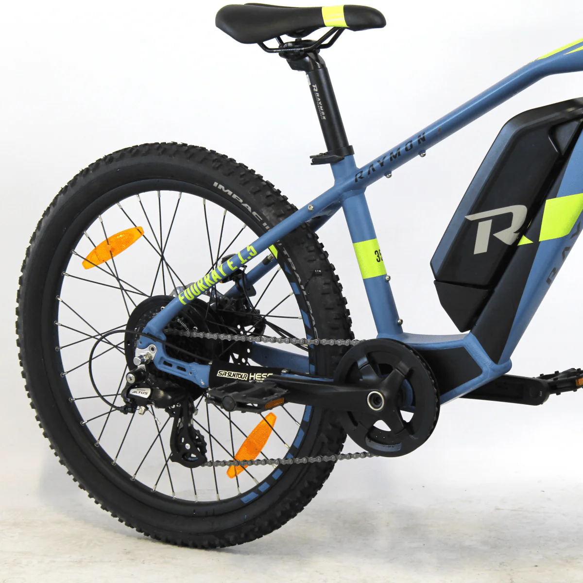 VTT électrique Raymon pour enfant FourRay E 1.5 bleu