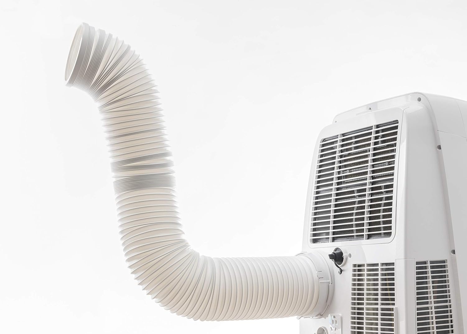 Olimpia Splendid-02265 Dolceclima Compact 8X- Climatiseur portable 3-en-1 : Refroidissement, ventilation, déshumidification, 8 000 Btu/H, 2.1 Kw, Gaz R290, blanc-pour les pièces jusqu'à 60m³