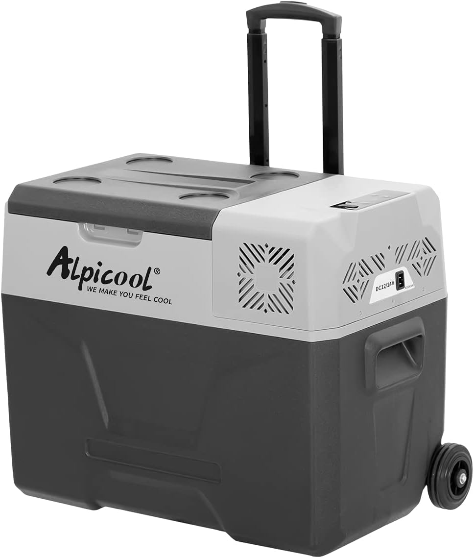 Alpicool CX30 30L Réfrigérateur de Voiture portable congélateur et réfrigérateur, Glaciere lectrique à Compression pour Maison, dortoir, Camping