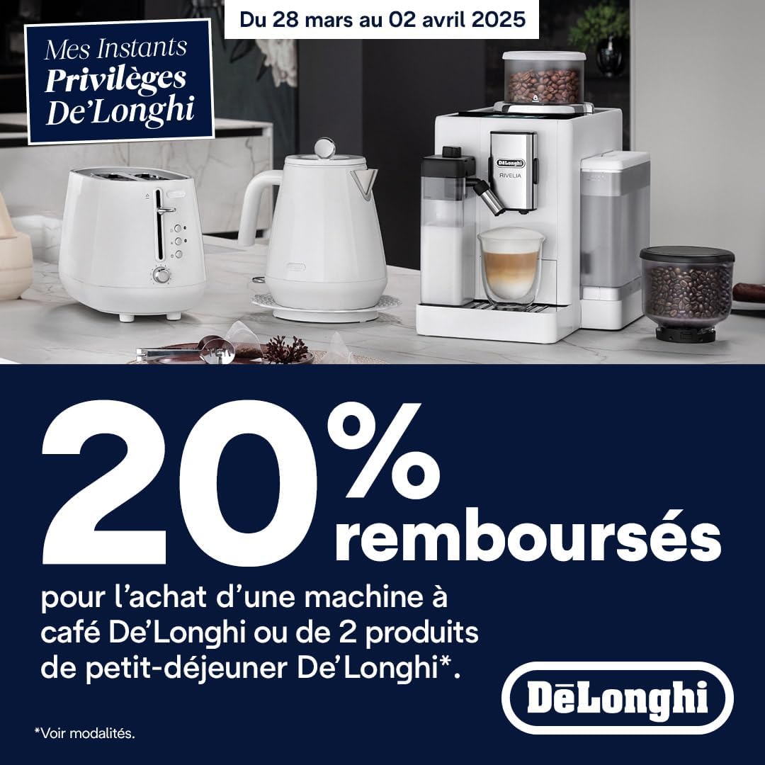 De'Longhi Magnifica S ECAM11.112.B, Machine à Café Automatique/ à Espresso du Grain à la Tasse Avec Buse à Lait, avec 4 Recettes à Touche Unique, Panneau de Contrôle Soft-Touch, 1450W, Noir