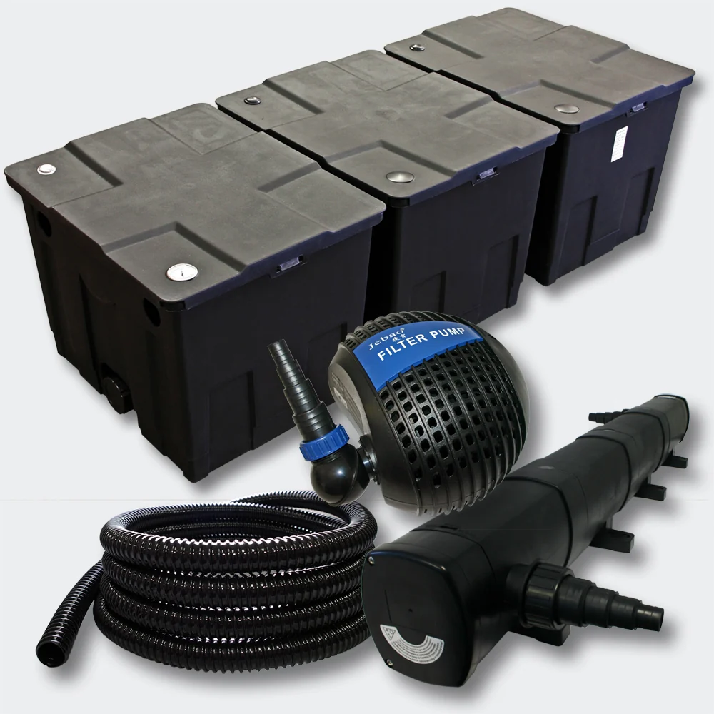 Kit:Filtration de Bassin 90000l 72 Watts UVC Stérilisateur Pompe Tuyau 4216468