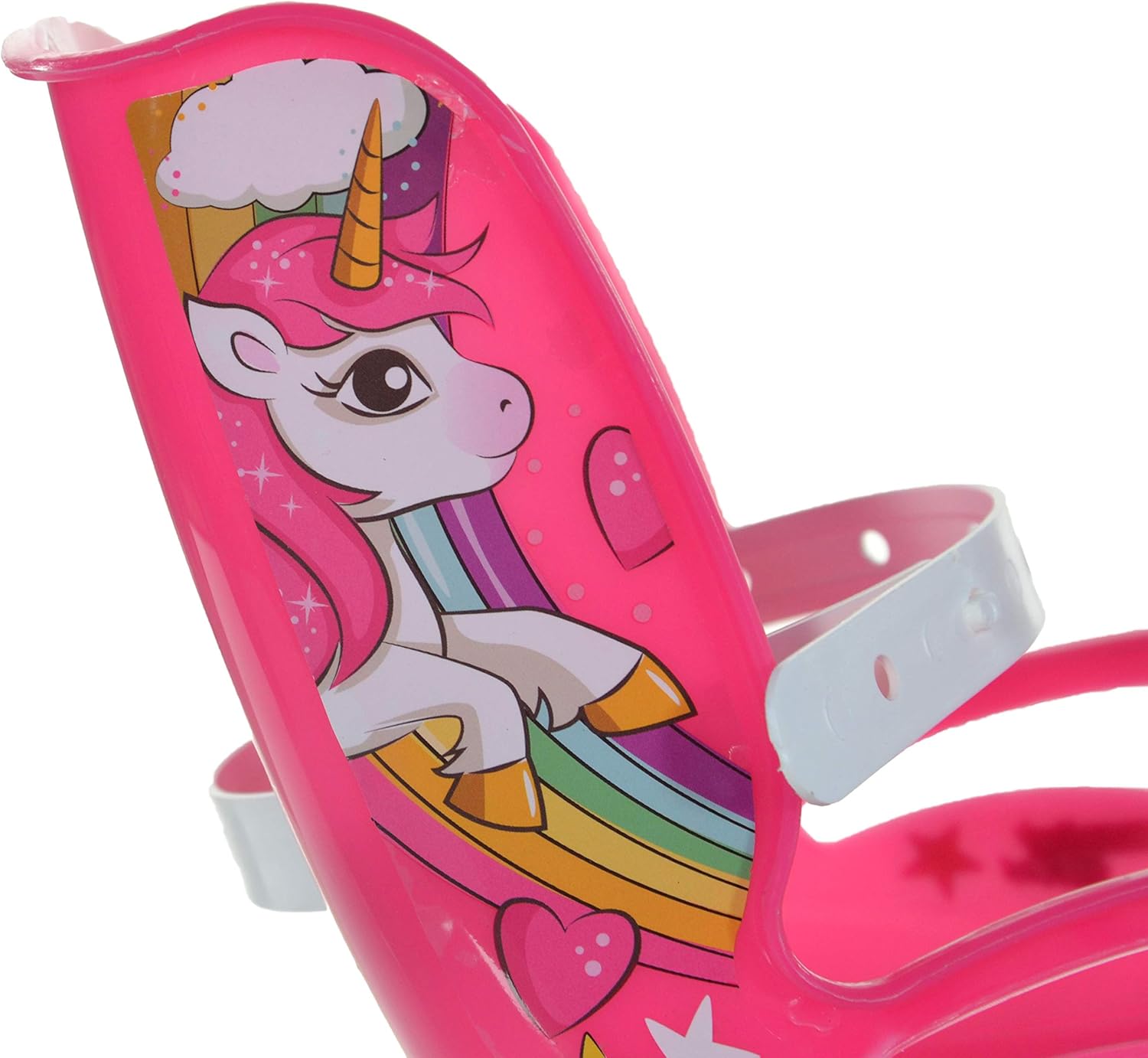 Dino Bikes Unicorn 16 Bicycle Licorne 40,6 Fille, Blanc/Rose, 40,6 cm