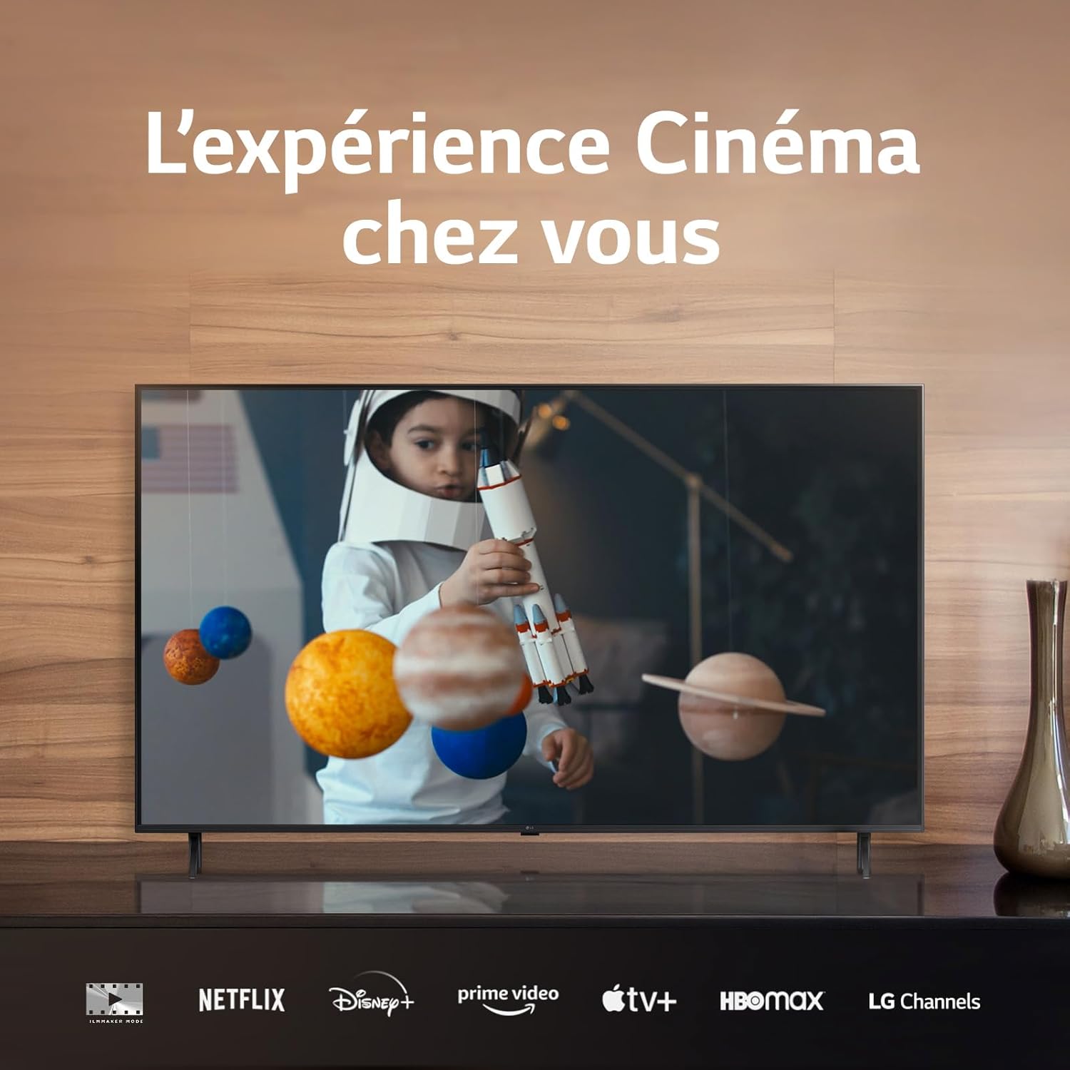 LG TV LED 2024 | 50UT73 | 50 Pouces | UHD | Processeur α5 gen 7 AI 4K, Noir