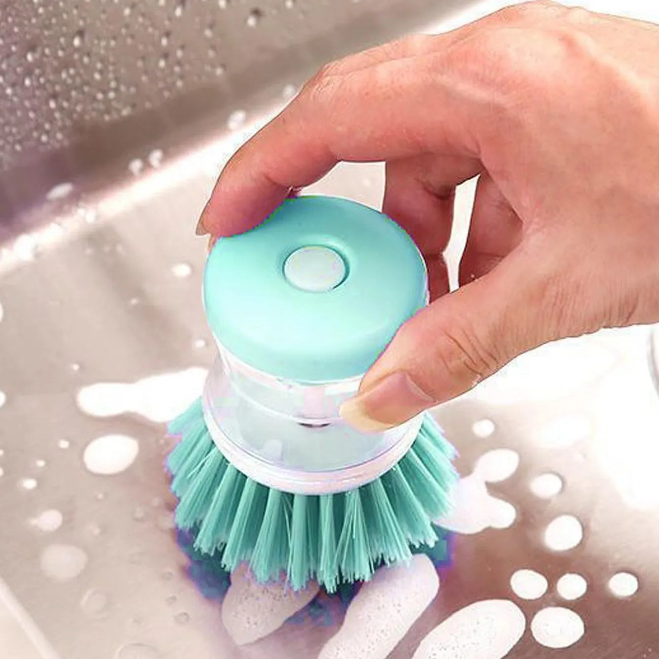 Brosse Vaisselle Avec Réservoir