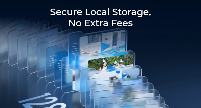 Secure Local Storage, No Extra Fees