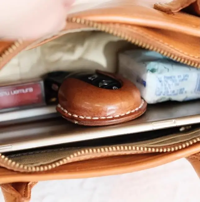 Genuine Leather Women Handbags Brown Small Square Crossbody Bag Female Portable Shoulder Plant Tanned Top Layer Cowhide Bags