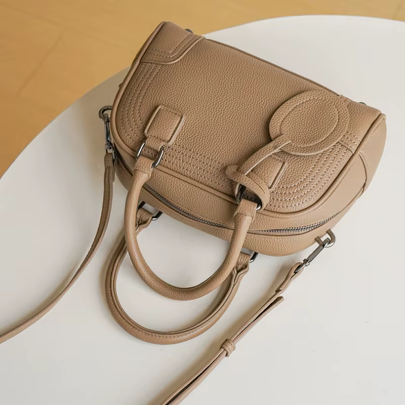 2025 New - style Hand - held Bowling Bags for Women with Niche Design, High - end Large - capacity Shoulder and Cross - body Pil