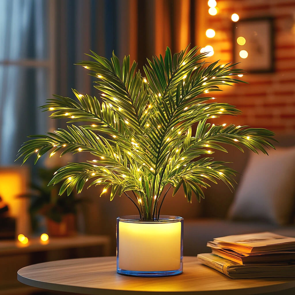 Palm Paradise Lamp