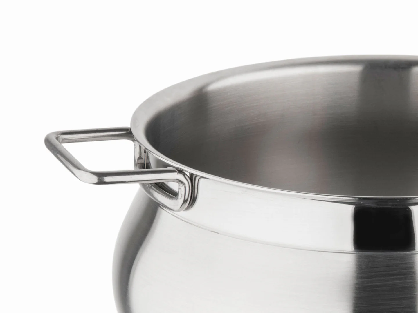 BARAZZONI Kochtopf TUMMY Edelstahl 22 cm mit Deckel 4,9 L