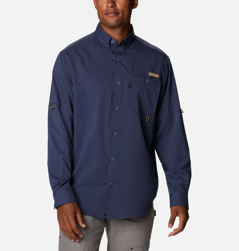 Black Men's PHG Bucktail Shirts | SWEXYR-382 - Columbia Outlet Store