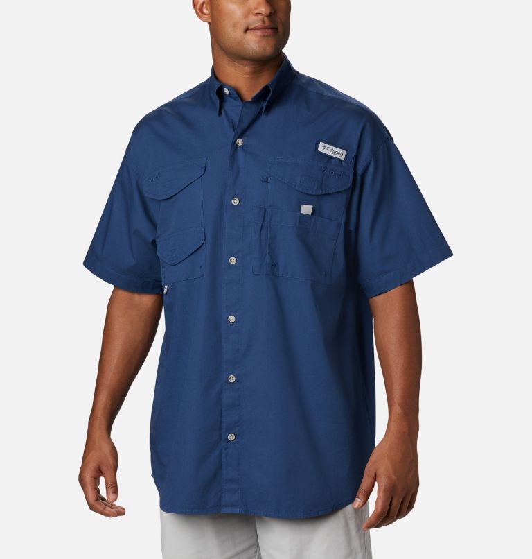 Green Men's PFG Bonehead Fishing Shirts | CDGXSP-471 - Columbia Outlet Store