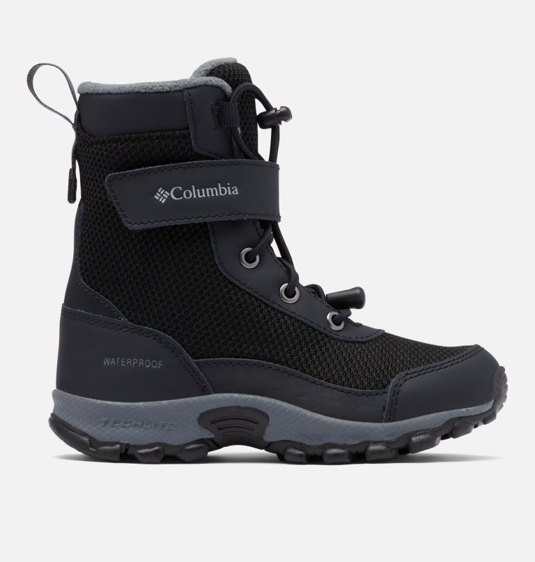 Black Blue Kids' Omni-Heat Waterproof Boots | VNCBTO-649 - Columbia Outlet Store