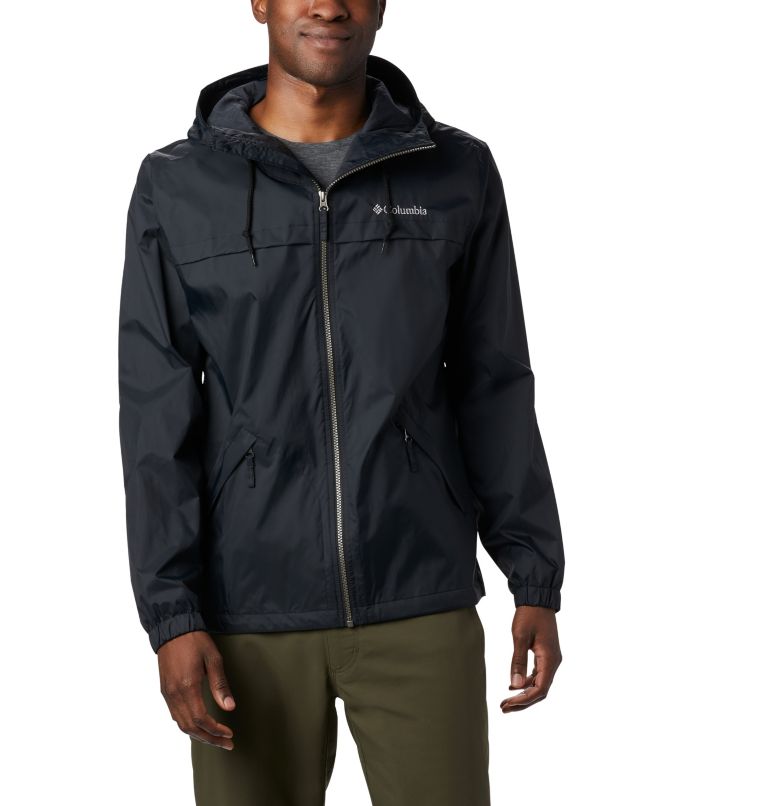 Grey Men's Oroville Creek Rain Jacket | VJMPOY-023 - Columbia Outlet Store