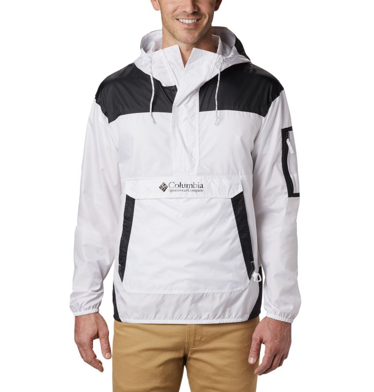 Black Men's Challenger Windbreaker | ALNUXK-374 - Columbia Outlet Store