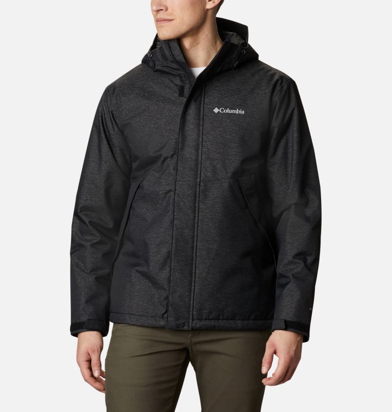 Black Men's Ridge Gates Insulated Jacket | KPIOZL-263 - Columbia Outlet Store