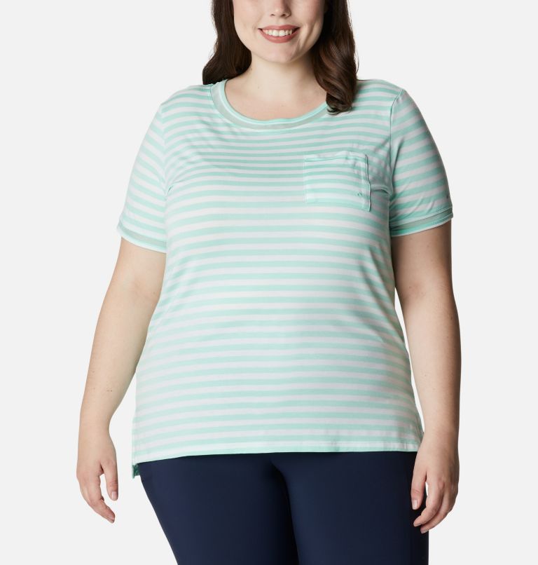 Red Women's Slack Water T-Shirt | PNBRHO-730 - Columbia Outlet Store