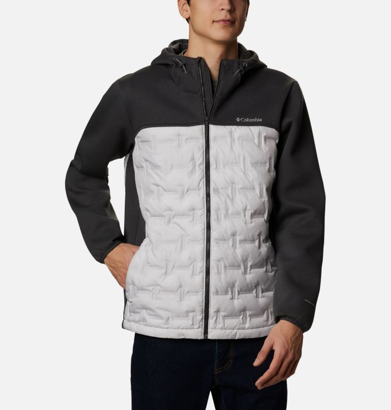 Black Grey Men's Tech Trail Insulated Jacket | DHQUYL-547 - Columbia Outlet Store