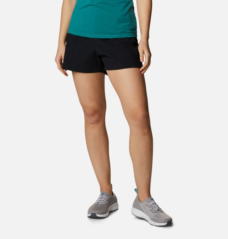 Black Women's Uptown Crest Shorts | TNQVXP-832 - Columbia Outlet Store