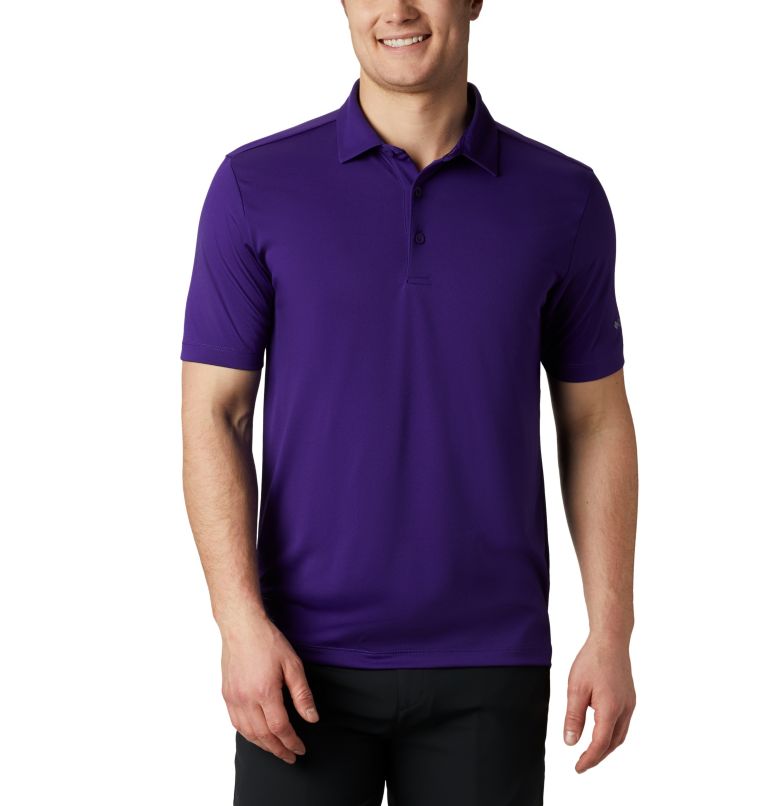 Azul Men's Omni-Wick Polo | UYHJCX-280 - Columbia Outlet Store