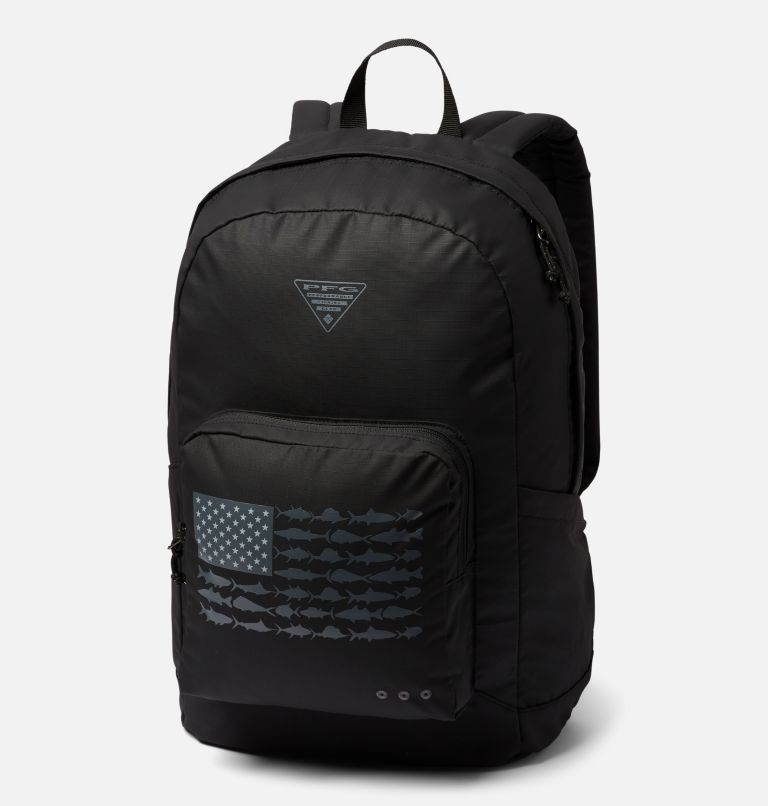 Black Green Kids' PFG Zigzag 22L Backpacks | JNXIPS-248 - Columbia Outlet Store