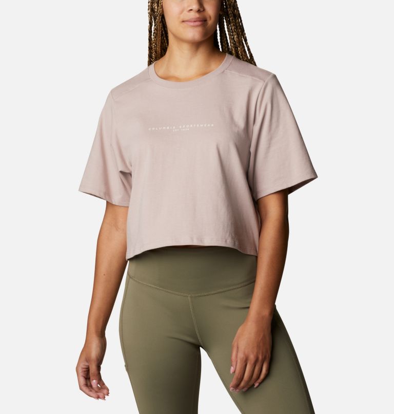 Orange Women's Sun Trek T-Shirt | EFBSNX-476 - Columbia Outlet Store