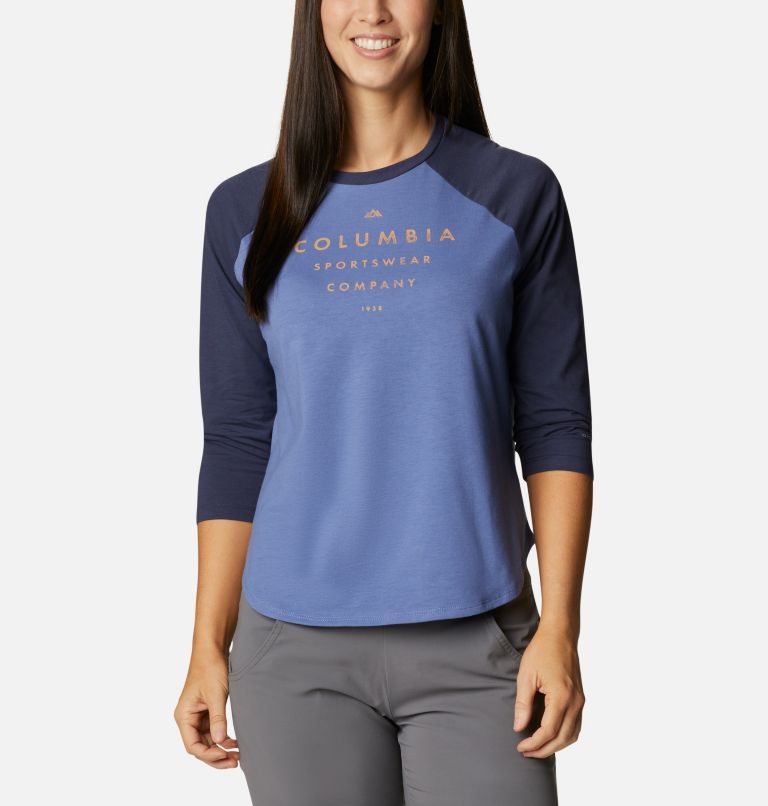 Orange Women's Sun Trek T-Shirt | EFBSNX-476 - Columbia Outlet Store
