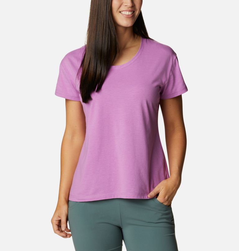 Orange Women's Sun Trek T-Shirt | EFBSNX-476 - Columbia Outlet Store
