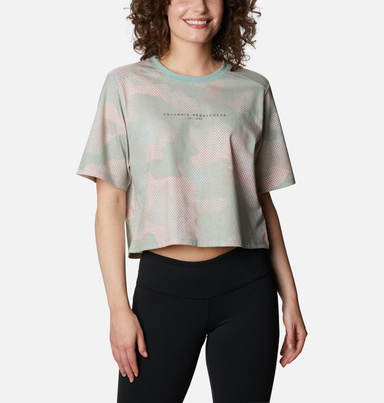 Orange Women's Sun Trek T-Shirt | EFBSNX-476 - Columbia Outlet Store