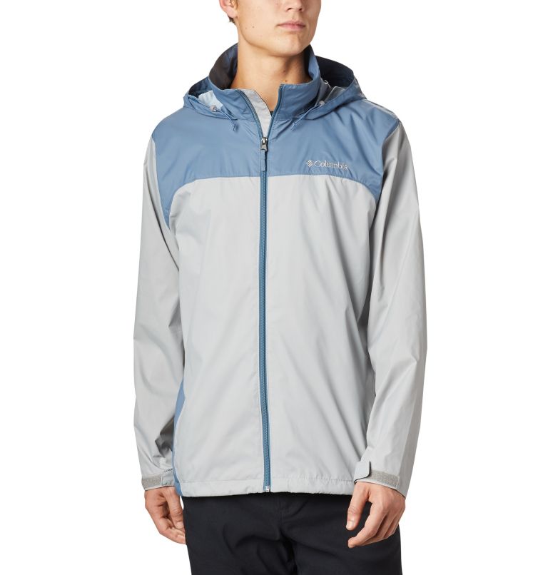Navy Men's Coats Rain Jacket | FTJQWI-063 - Columbia Outlet Store