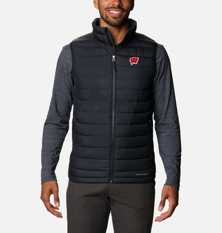 Black Orange Men's Collegiate Vest | IPOZYS-329 - Columbia Outlet Store
