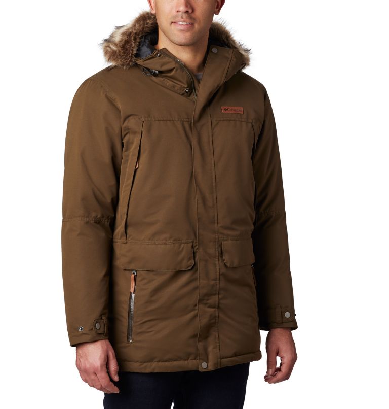Olive Green Men's South Canyon Parkas | WSBEHV-216 - Columbia Outlet Store