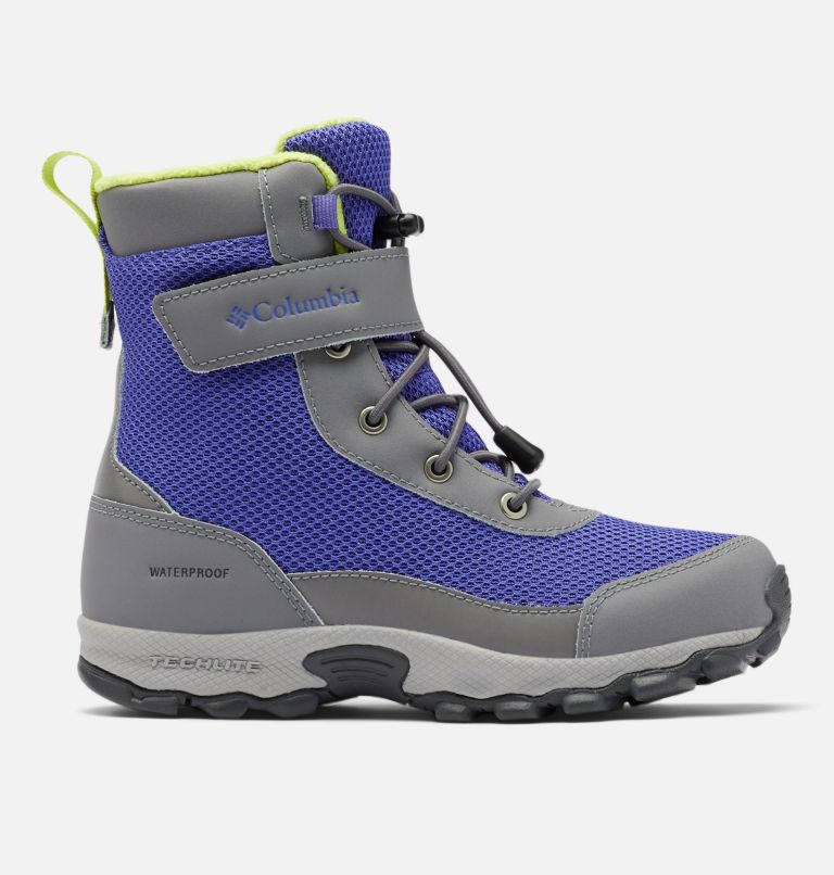 Purple Yellow Kids' Omni-Heat Waterproof Boots | UOVEBA-294 - Columbia Outlet Store