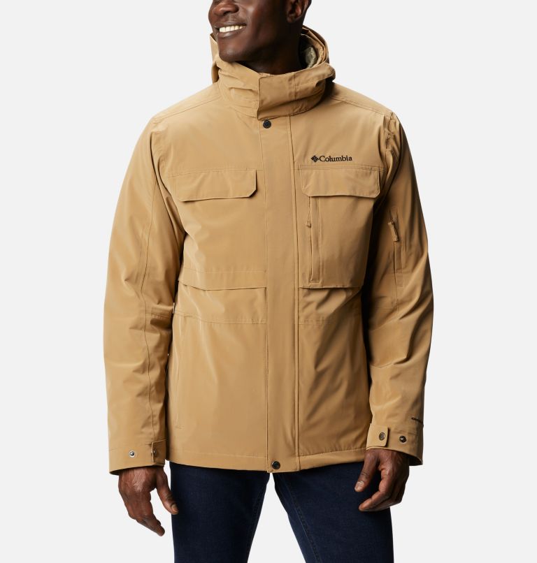 Brown Men's Thurston Hills Interchange 3 In 1 Jacket | RKETSO-756 - Columbia Outlet Store