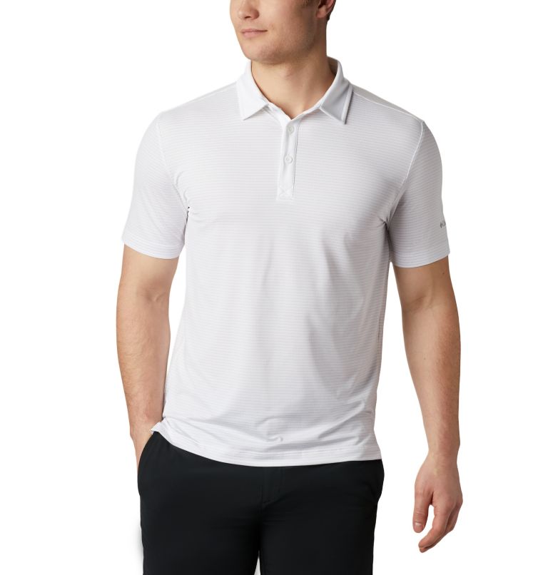 Azul Men's Omni-Wick Polo | UYHJCX-280 - Columbia Outlet Store