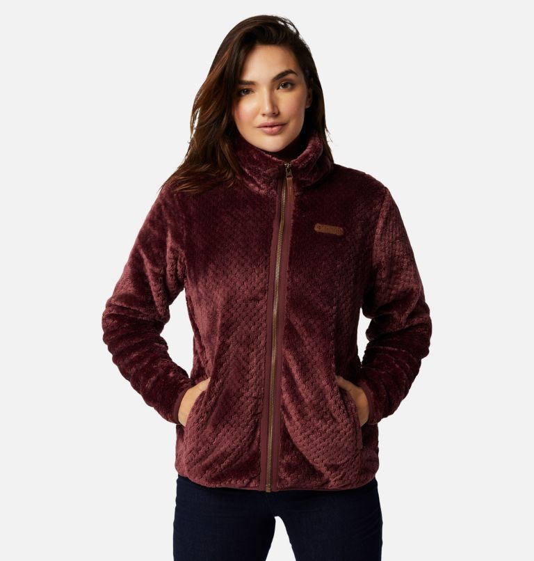 Black Women's Fireside Sherpa Fleece Jacket | XGFMHL-608 - Columbia Outlet Store