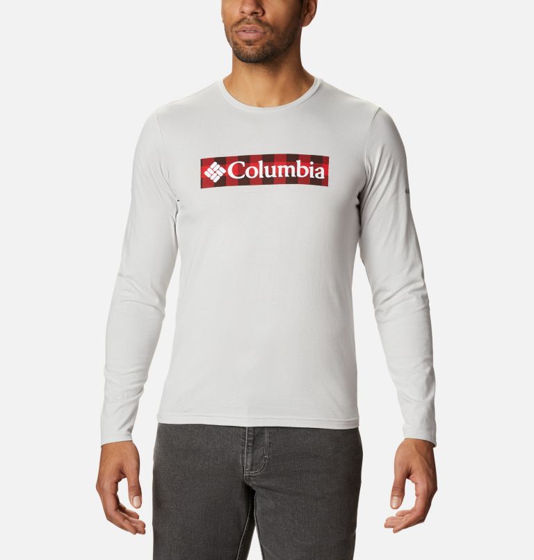 Black Men's Lookout Point T-Shirt | HZGRPN-689 - Columbia Outlet Store