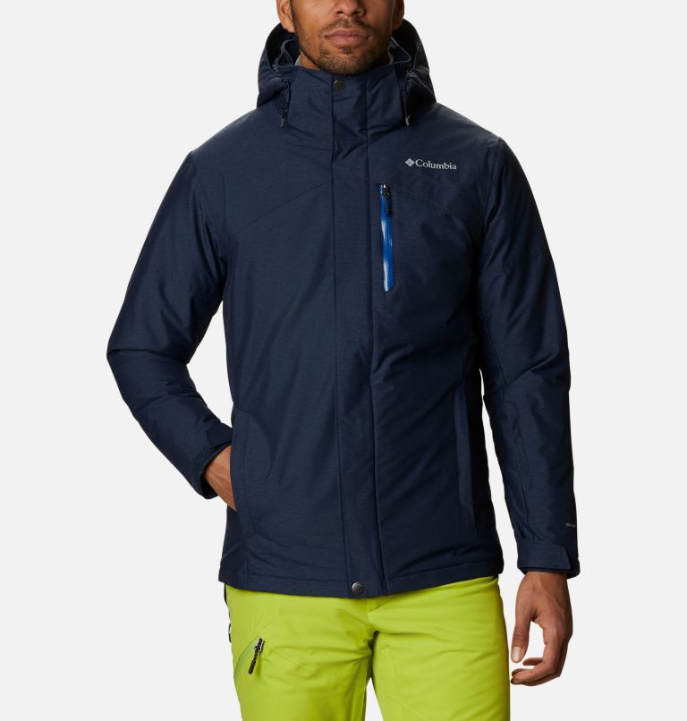 Navy Men's Last Tracks Ski Jacket | XQBAIG-318 - Columbia Outlet Store