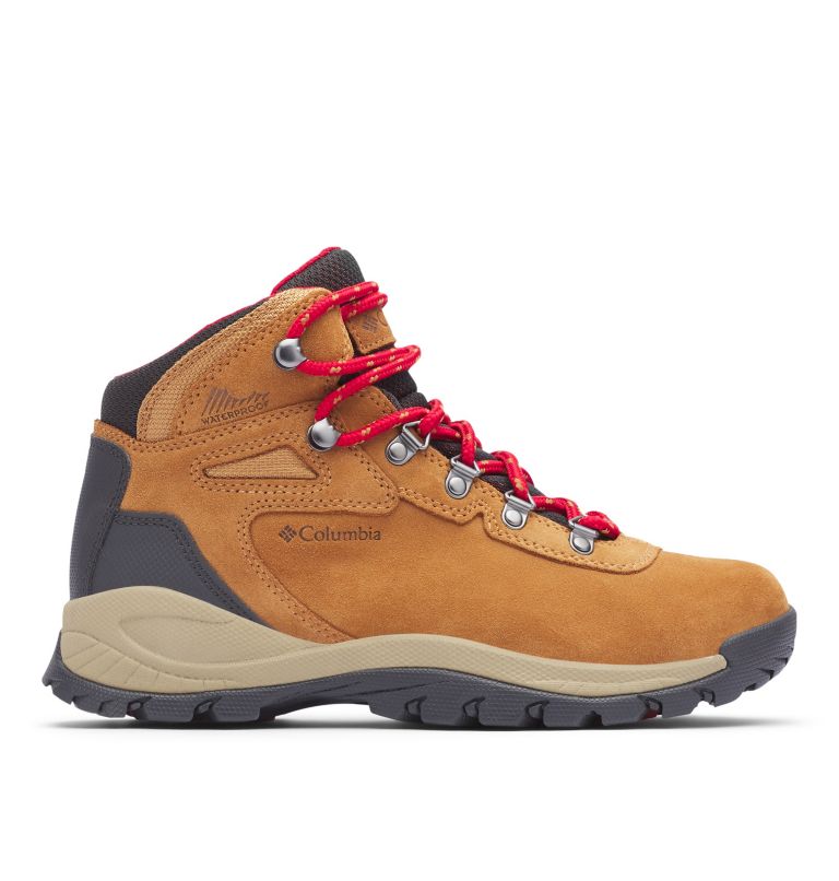 Brown Red Women's Newton Ridge Plus Waterproof Boots | DHUTLF-253 - Columbia Outlet Store