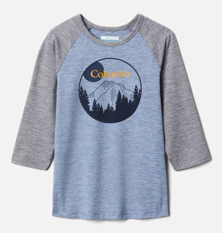White Blue Kids' Outdoor Elements Shirts | YXJCMH-973 - Columbia Outlet Store