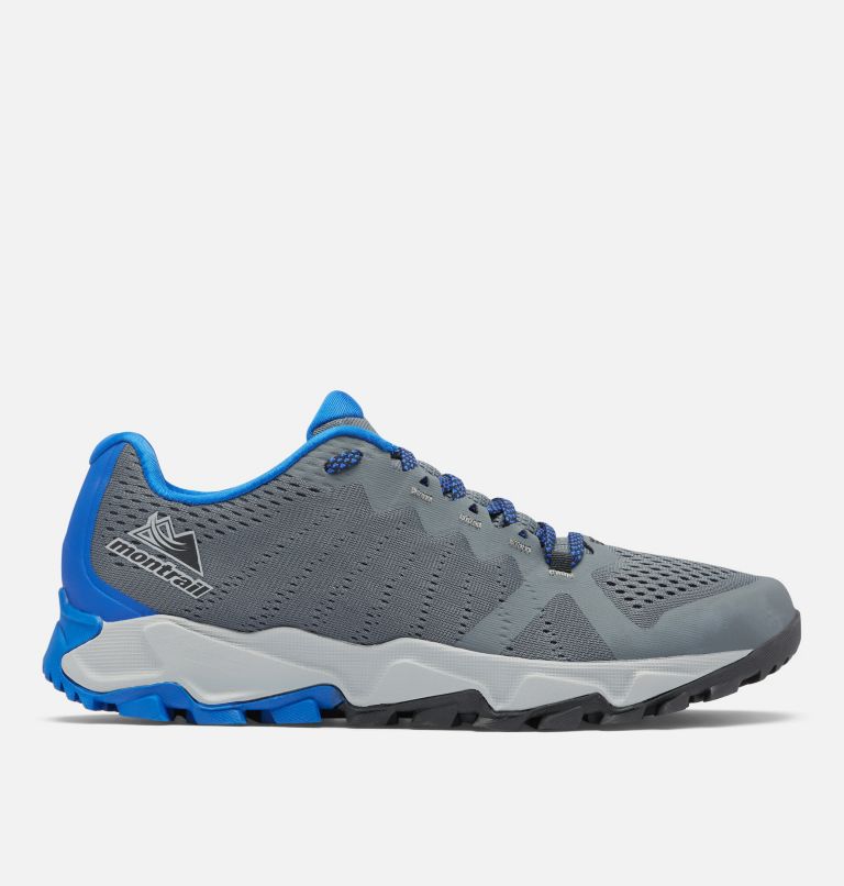 Grey Blue Men's Trans Alps F.K.T. III Trail Running Shoes | QJLIUS-510 - Columbia Outlet Store