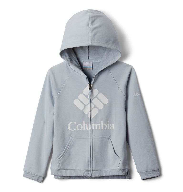 Grey Kids' Logo Hoodies | JMGFQA-104 - Columbia Outlet Store