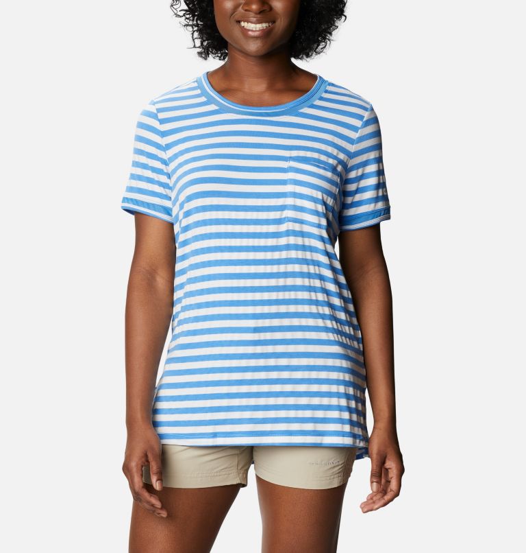 Red Women's Slack Water T-Shirt | PNBRHO-730 - Columbia Outlet Store