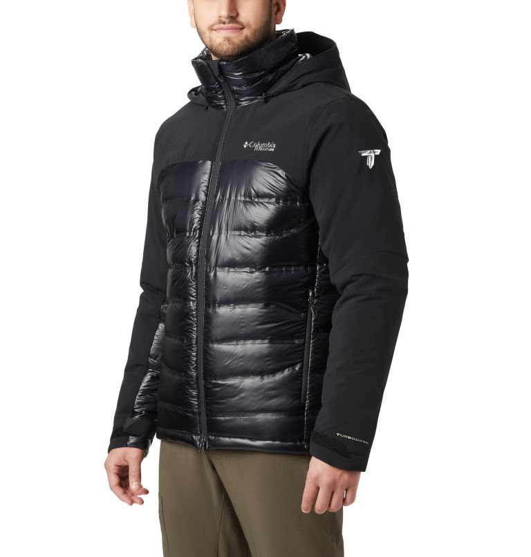 Navy Men's Heatzone 1000 Ski Jacket | QVLIZO-186 - Columbia Outlet Store