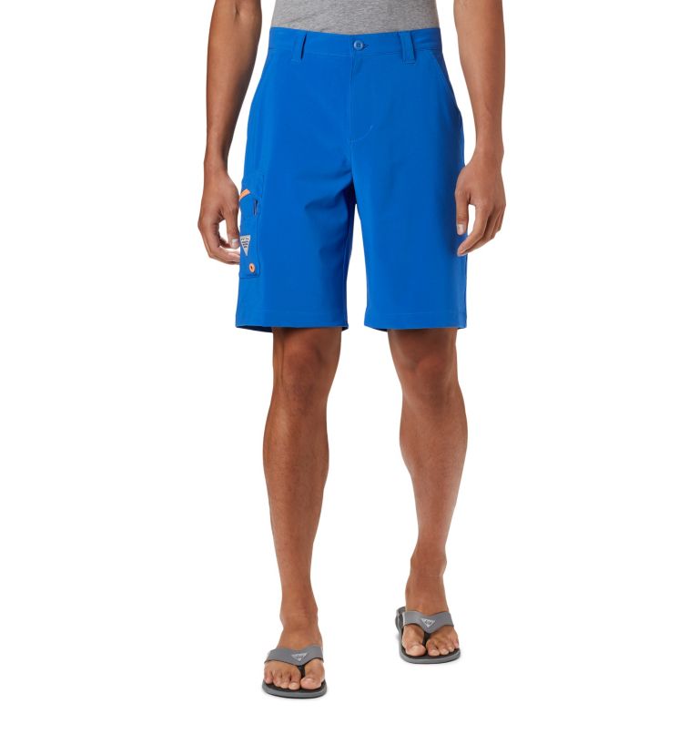 Blue Yellow Men's PFG Terminal Tackle Shorts | BONHSM-587 - Columbia Outlet Store