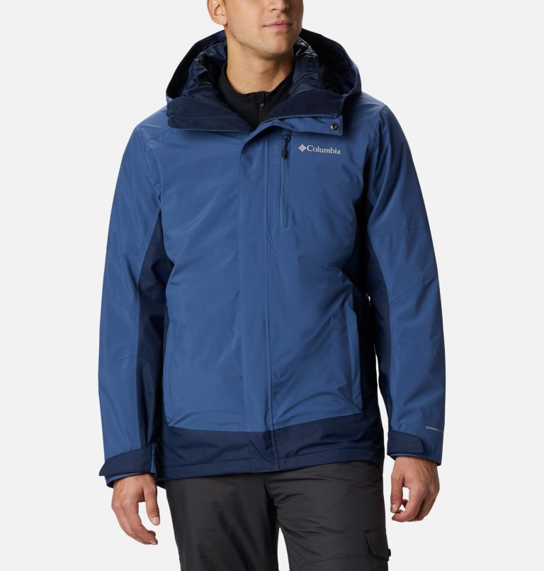 Navy Men's Lhotse III Interchange 3 In 1 Jacket | USNKIO-154 - Columbia Outlet Store