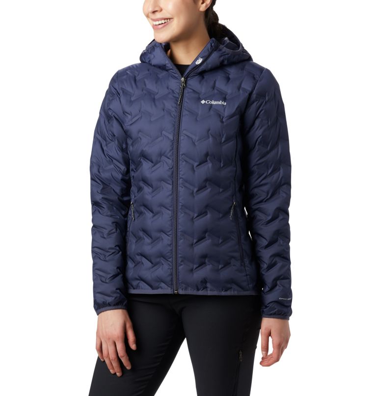 Black Women's Delta Ridge Down Jacket | VZEPWT-873 - Columbia Outlet Store