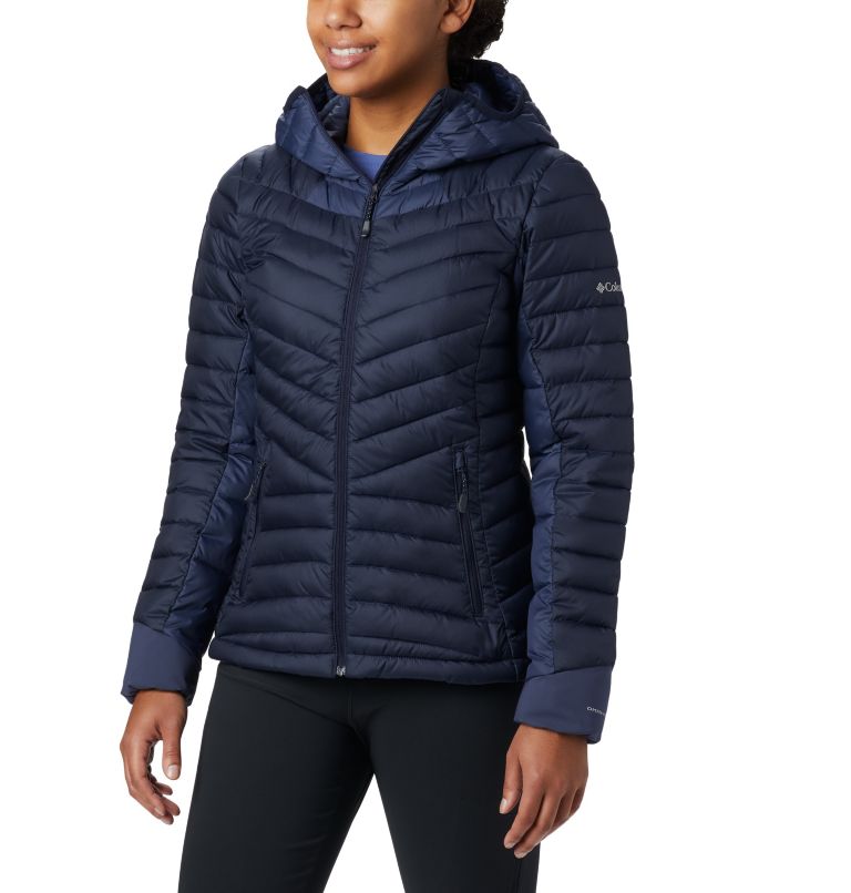 Black Women's Windgates Hooded Jacket | AUPNFD-302 - Columbia Outlet Store