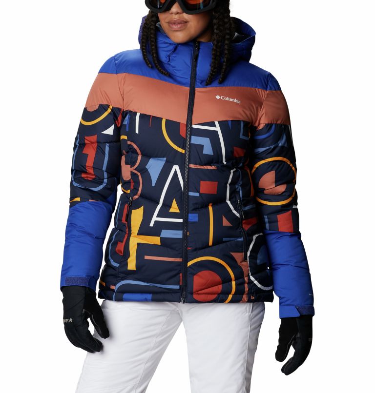 Blue Women's Abbott Peak Ski Jacket | PLJQIY-583 - Columbia Outlet Store