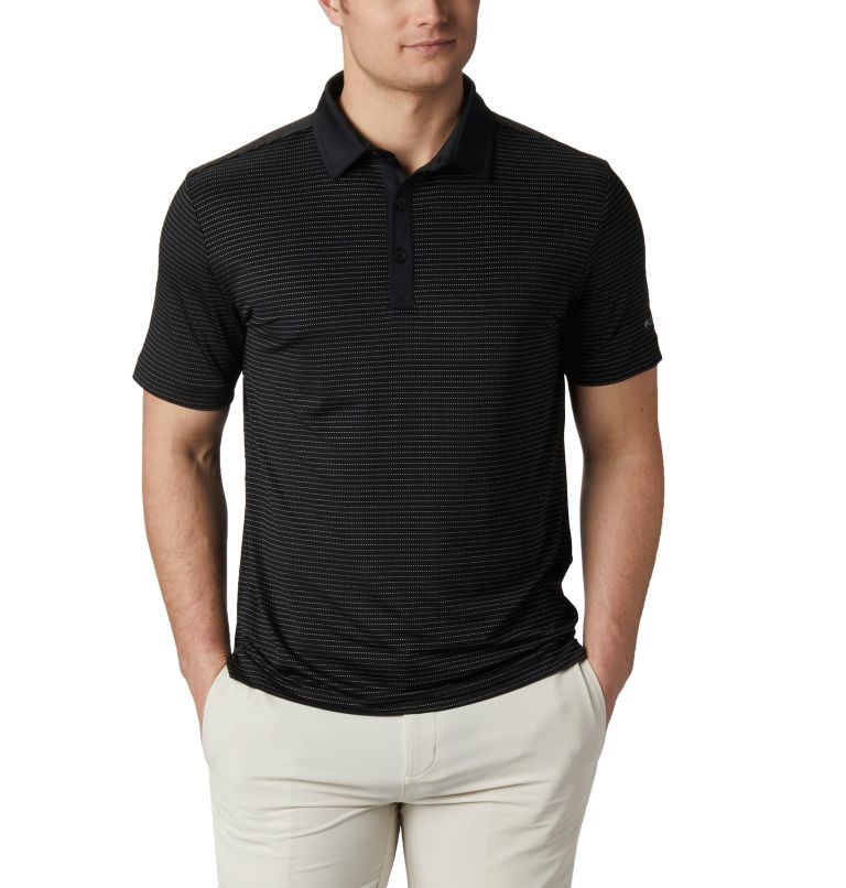 Azul Men's Omni-Wick Polo | UYHJCX-280 - Columbia Outlet Store